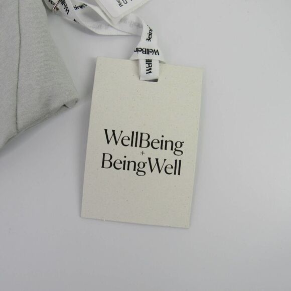 WellBeing + BeingWell LoungeWell Calla Sports Bra in Sky Grey Heather XXS - Picture 5 of 8
